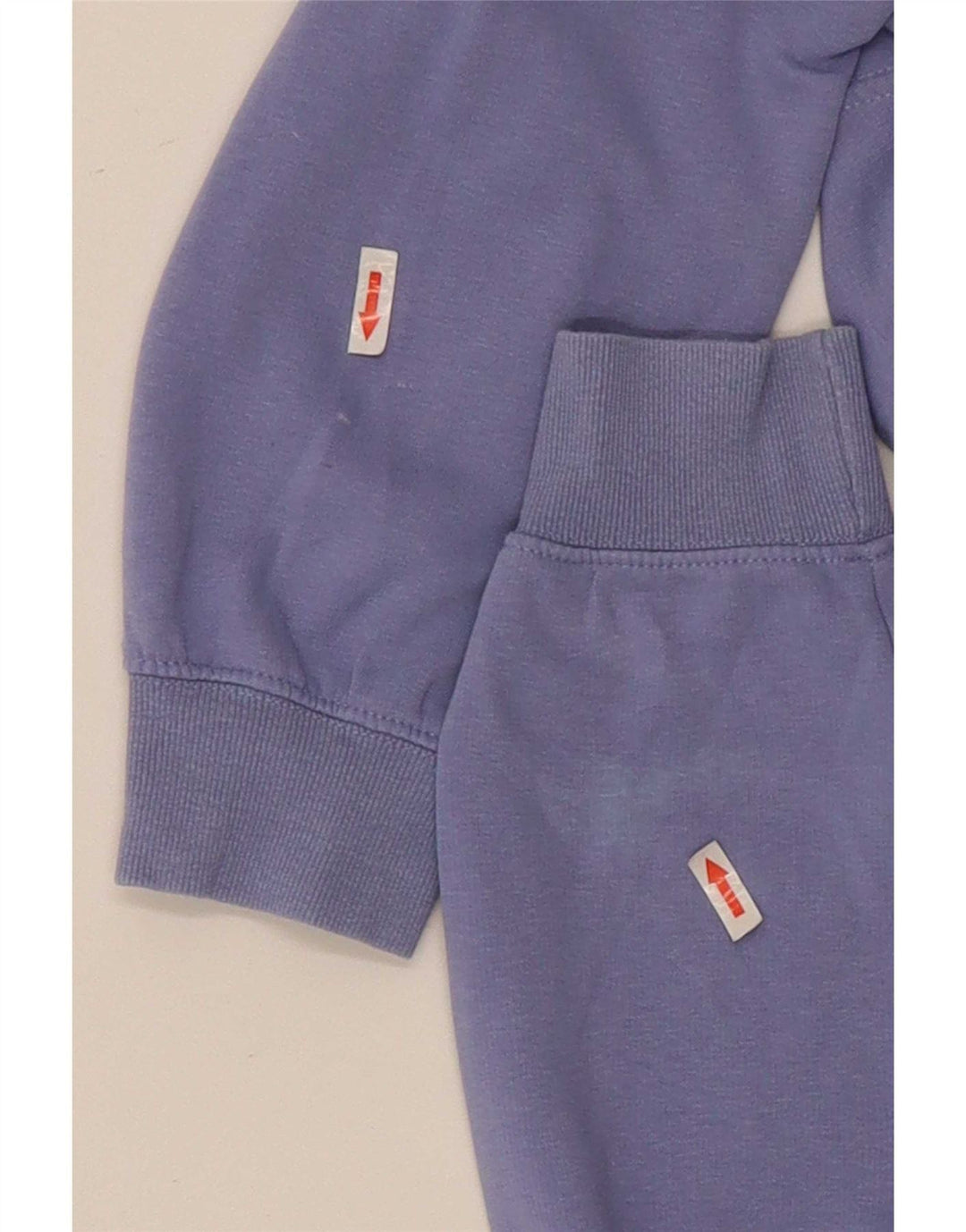 Zara Womens Crop Sweatshirt Jumper UK 12 Medium Lilla Bomuld