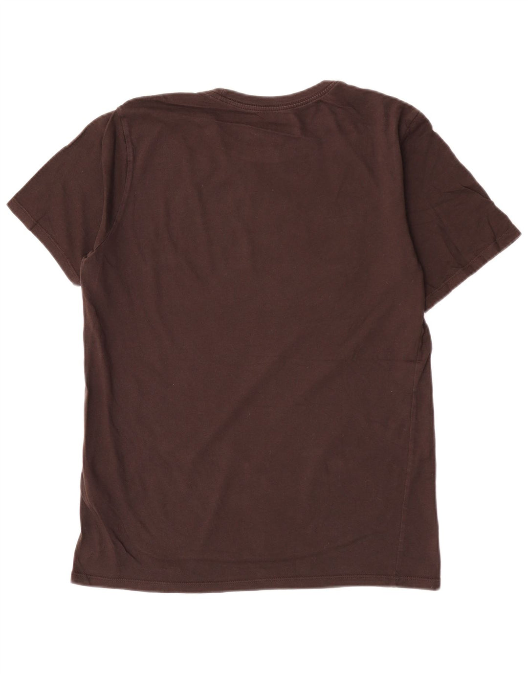 Nike Herre Roma Grafisk T-Shirt Top Medium Brun Bomuld