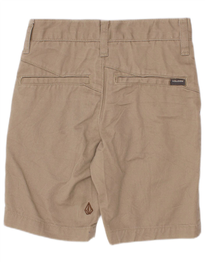 Volcom Boys Chino Shorts 7-8 år W22 Beige Bomuld
