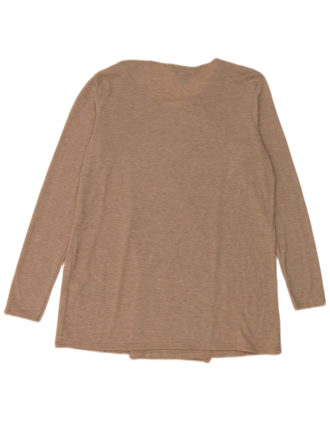 Lipsy Dame Cardigan Top UK 14 Stor Beige Viscose