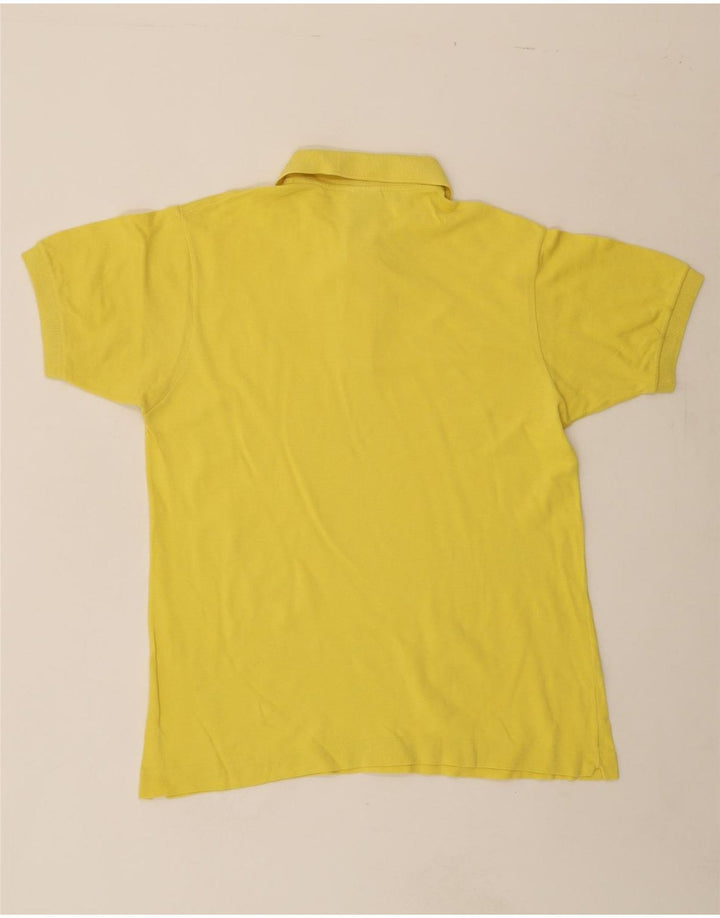 LACOSTE Mens Polo Shirt Size 4 Medium Yellow Cotton Vintage Lacoste and Second-Hand Lacoste from Messina Hembry 