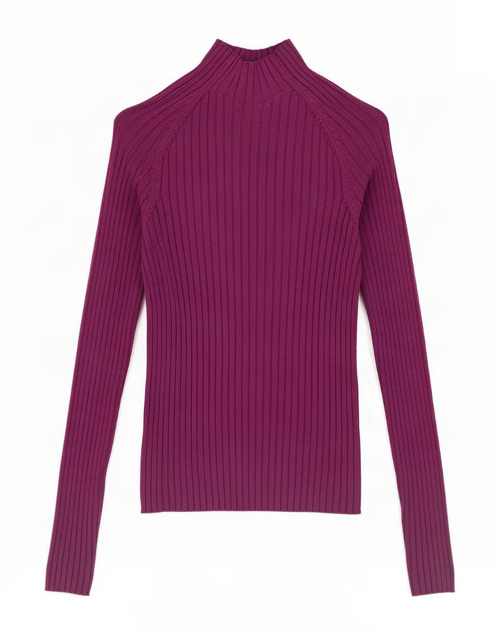 Zara Dame Top Langærmet UK 12 Medium Lilla