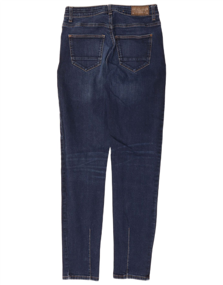 ESPRIT Dame Skinny Jeans W28 L32 Marineblå Bomuld