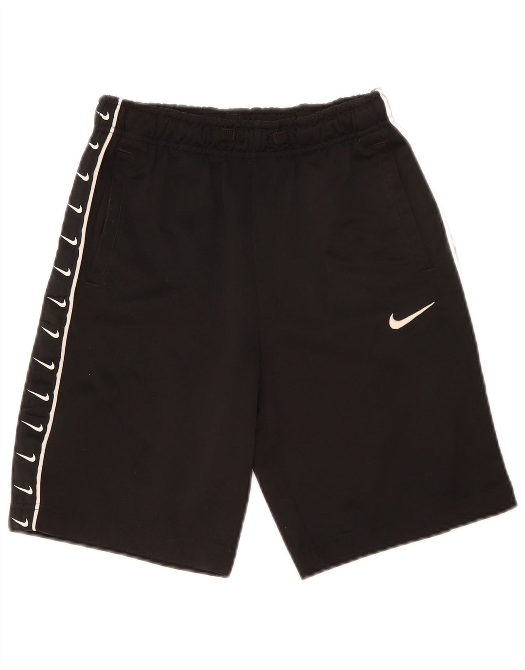 Nike drenge grafiske sportsshorts 12-13 år store sorte polyester