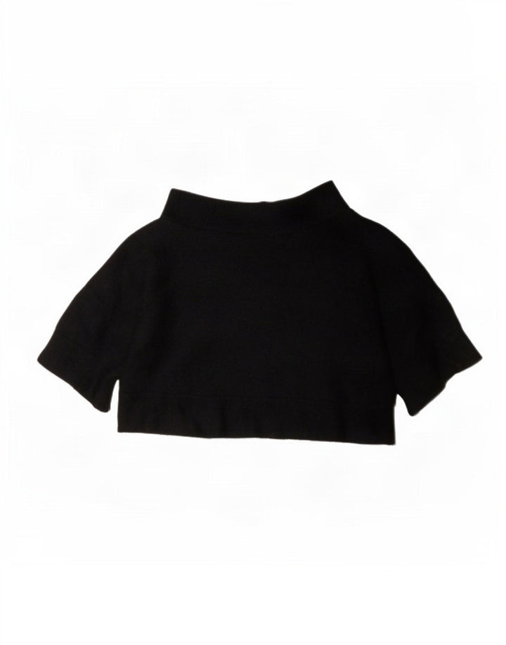 Emporio Armani Dame Crop Top EU 38 Medium Sort