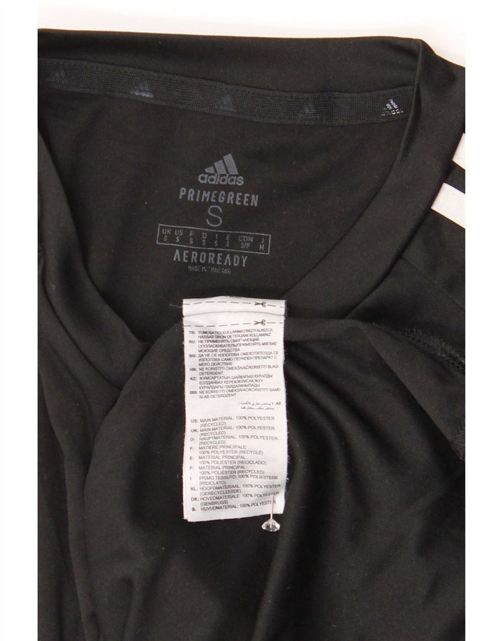 Adidas Herre Aeroready T-Shirt Top Lille Sort Polyester