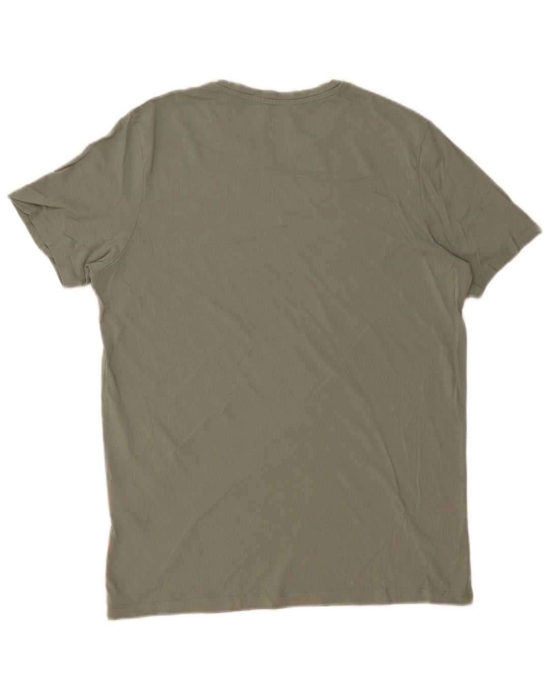 Jack & Jones Herre Regular Fit T-shirt Top Stor Khaki Bomuld