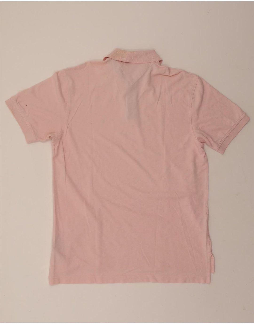 TOMMY HILFIGER Mens Polo Shirt Large Pink Cotton Vintage Tommy Hilfiger and Second-Hand Tommy Hilfiger from Messina Hembry 