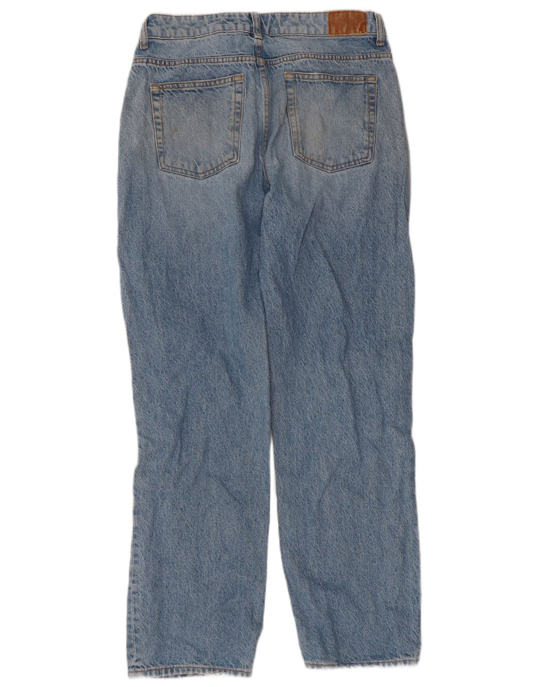 Zara Dame Straight Jeans EU 38 Small W28 L28 Blå