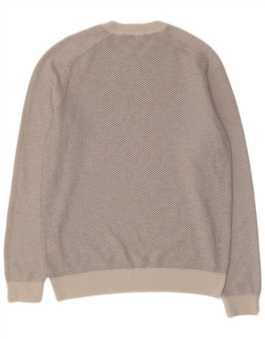 Hugo Boss Herre Crew Neck Jumper Sweater Medium Grey Polyester