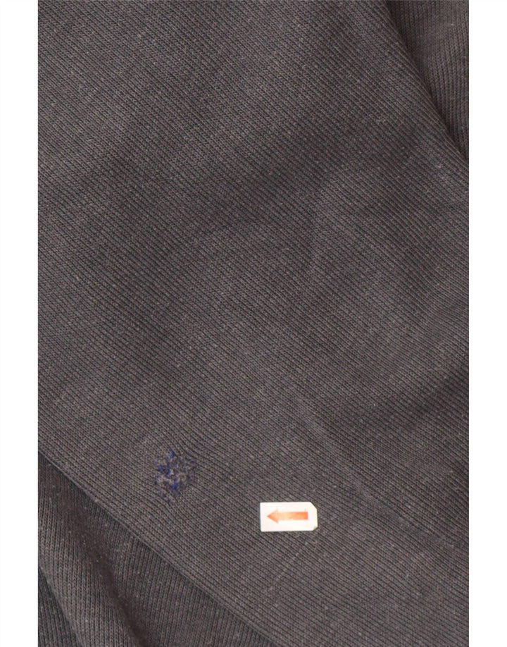Daniel Hechter Herre Polo Neck Jumper Sweater IT 50 Medium Grå Bomuld