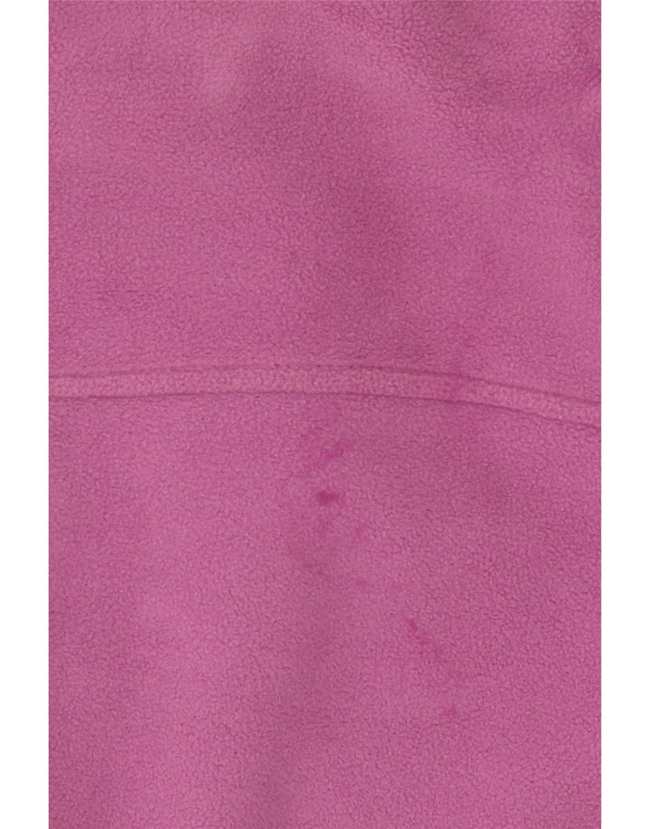 L.L.BEAN Womens Fleece Jacket UK 14 Medium Pink Polyester Vintage L.L.Bean and Second-Hand L.L.Bean from Messina Hembry 