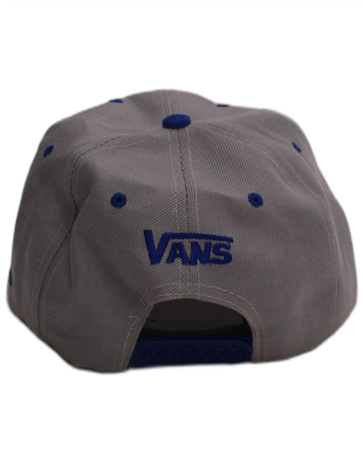 VANS Mens Graphic Snapback Cap One Size Grey Polyester Modern