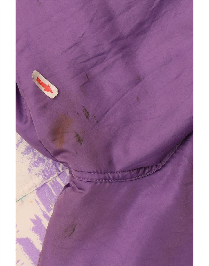 Golden Team Dame Ski Jumpsuit IT 44 Medium Lilla Colourblock Polyamid