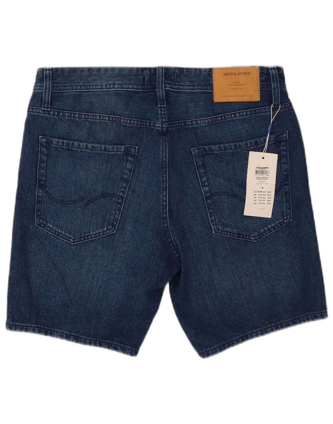 Jack & Jones Herre Regular Fit denimshorts Medium W32 Blå Bomuld