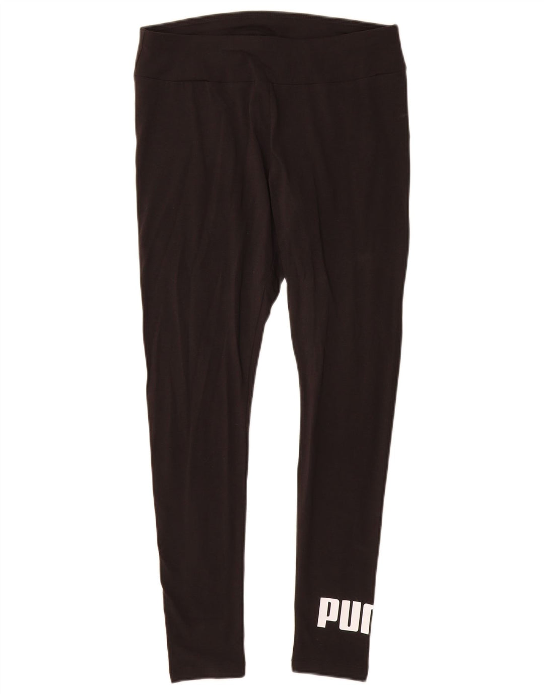 PUMA Grafiske Leggings til kvinder UK 12 Medium Sort Bomuld