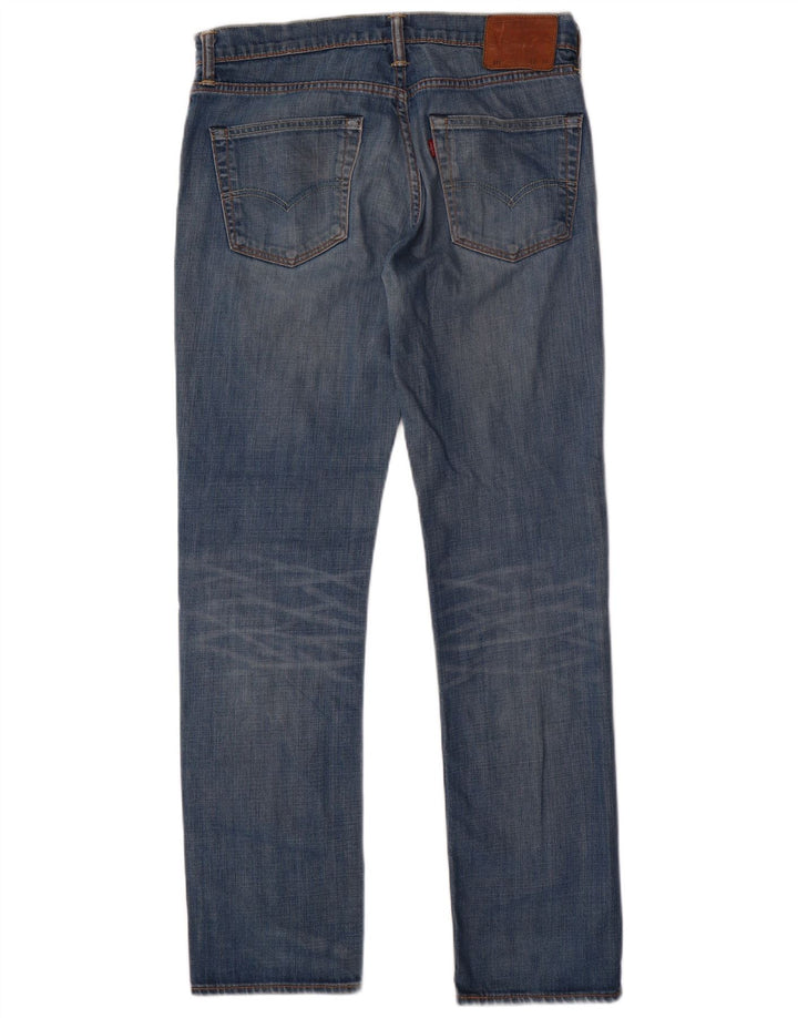 Levi's Herre 511 Slim Jeans W32 L32 Blå Bomuld