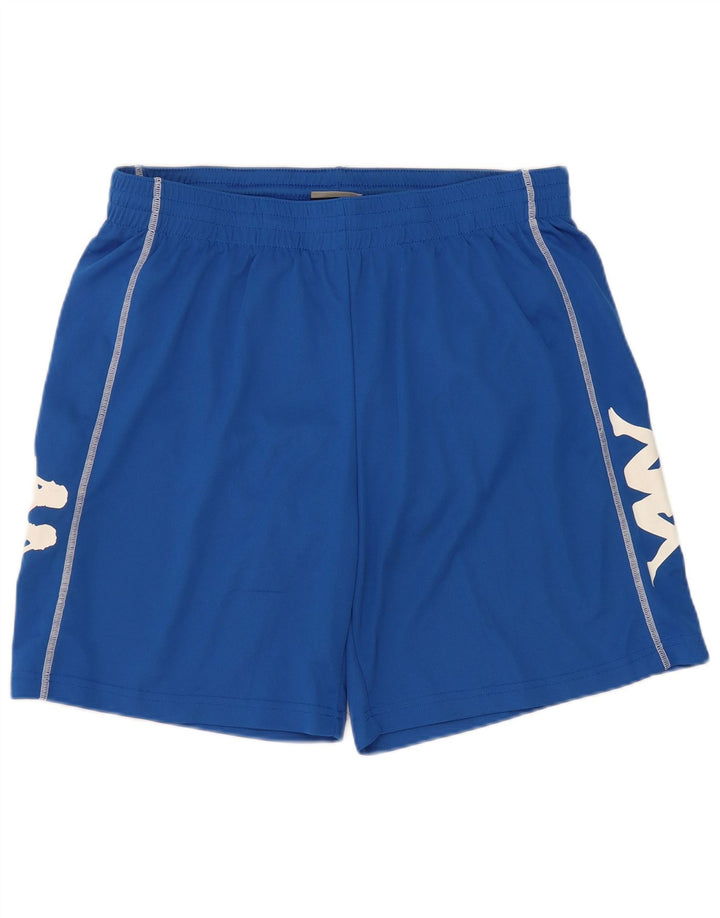 Kappa Herre grafiske sportsshorts store blå polyester