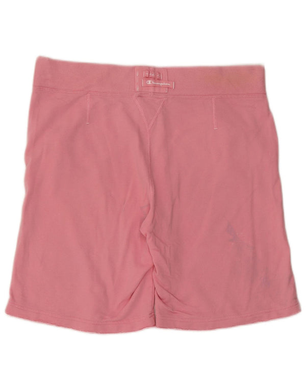 Champion Womens Heritage Fit Sportsshorts UK 14 Medium Pink Bomuld