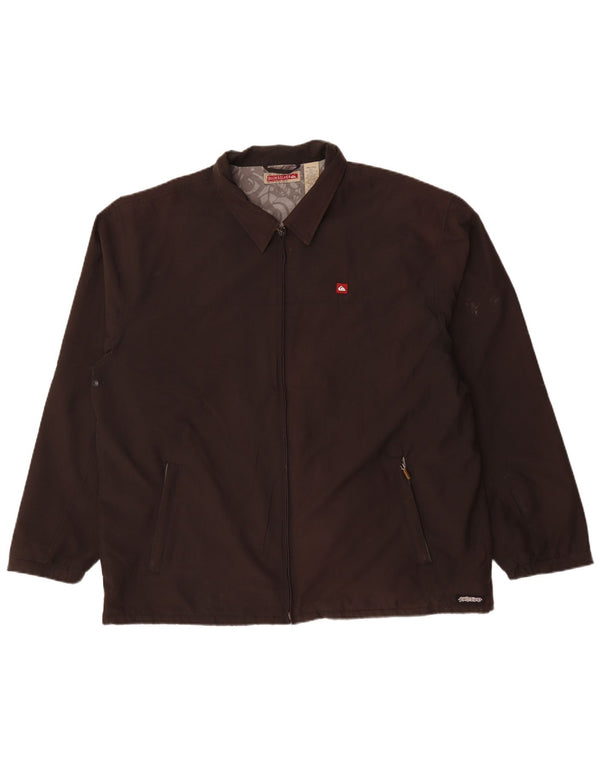 Quiksilver Bomberjakke til mænd UK 44 2XL Brun Polyester