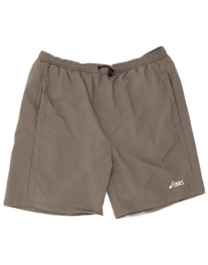 Asics Herre Sportshorts Stor Grå Polyamid