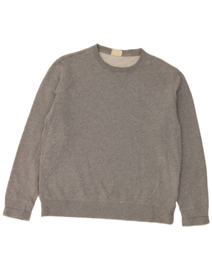 Marks & Spencer Sweatshirt til mænd, stor grå bomuld