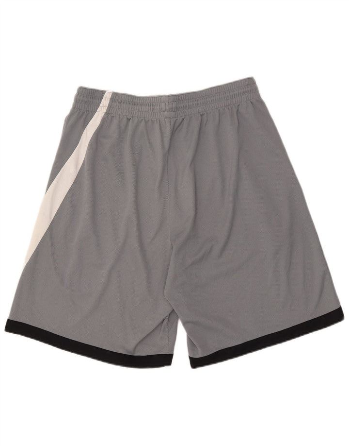 Nike Herre Dri Fit grafiske sportsshorts XL Grå Colourblock Polyester