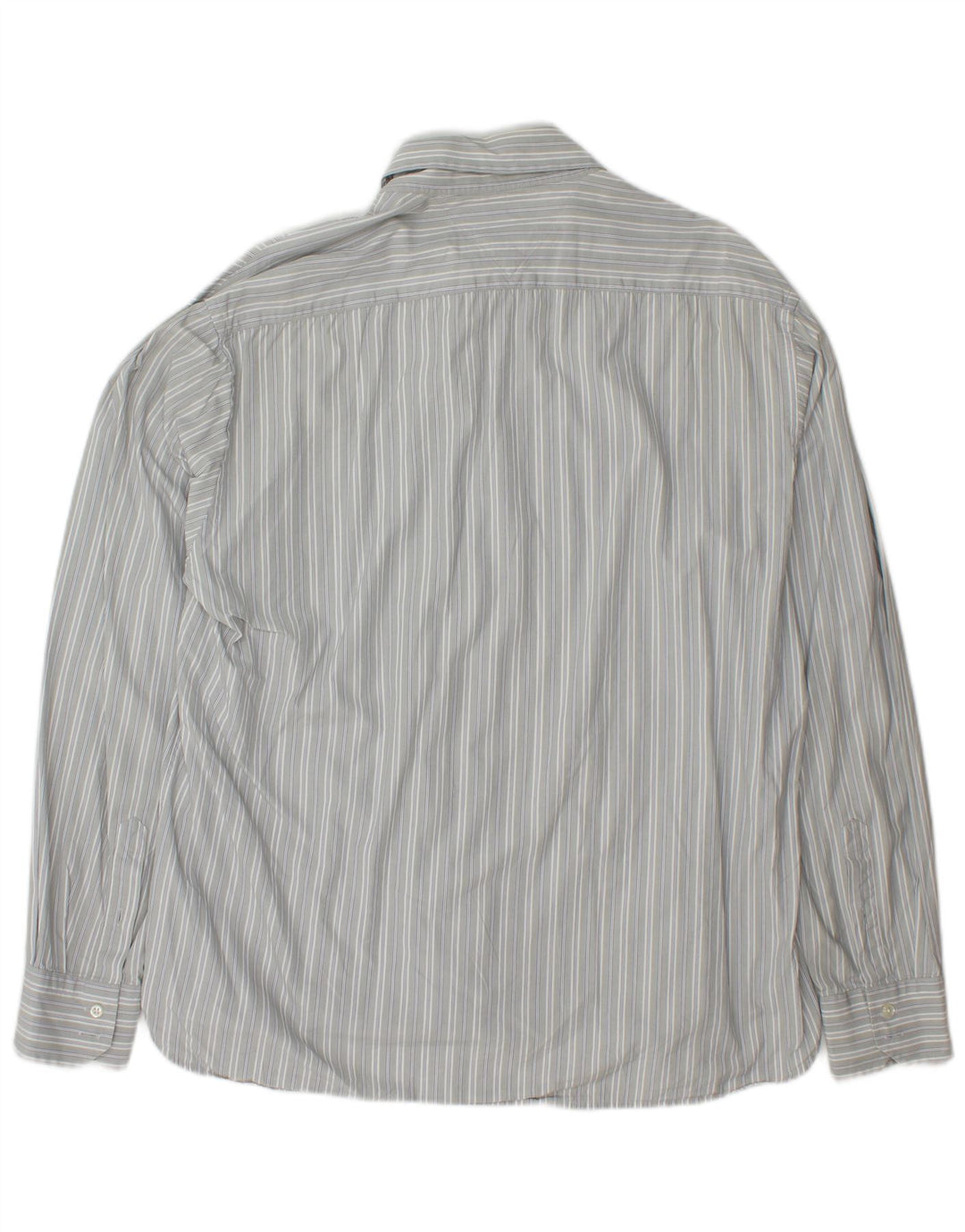 TOMMY HILFIGER Herreskjorte XL Gråstribet bomuld