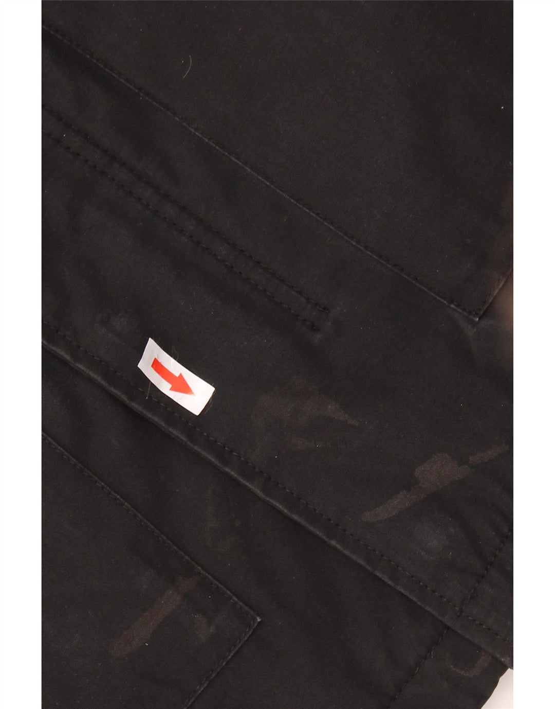 Levi's Herre Hooded Windbreaker Jacket UK 38 Medium Black Polyester