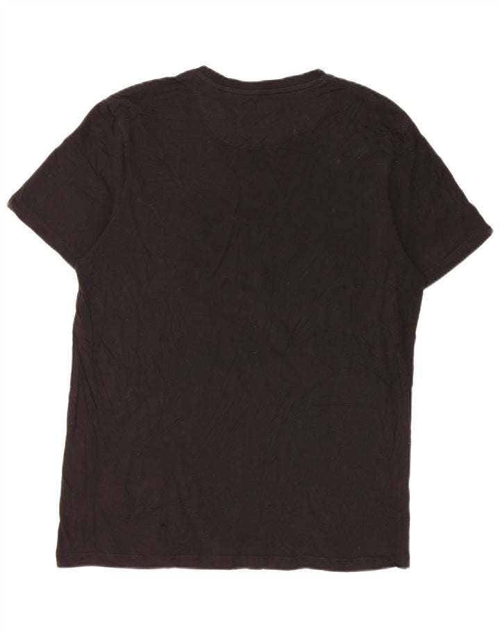 Lyle & Scott Herre T-shirt Top Medium Sort Bomuld