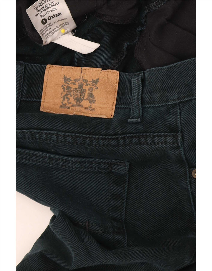 Marks & Spencer Straight Jeans til mænd W38 L29 sort bomuld