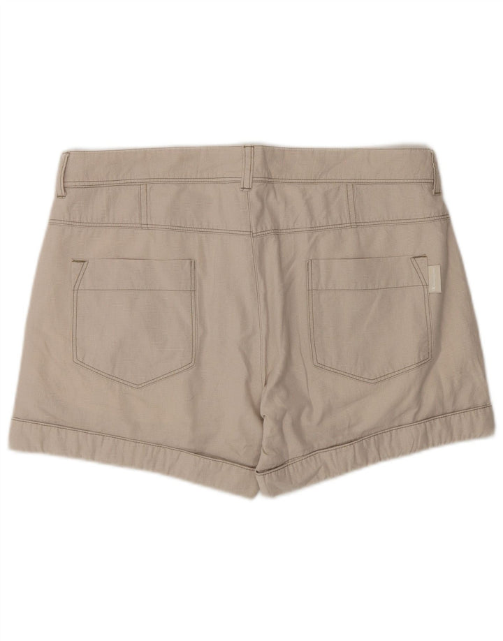Champion Kvinder Casual Shorts Medium W30 Beige Houndstooth
