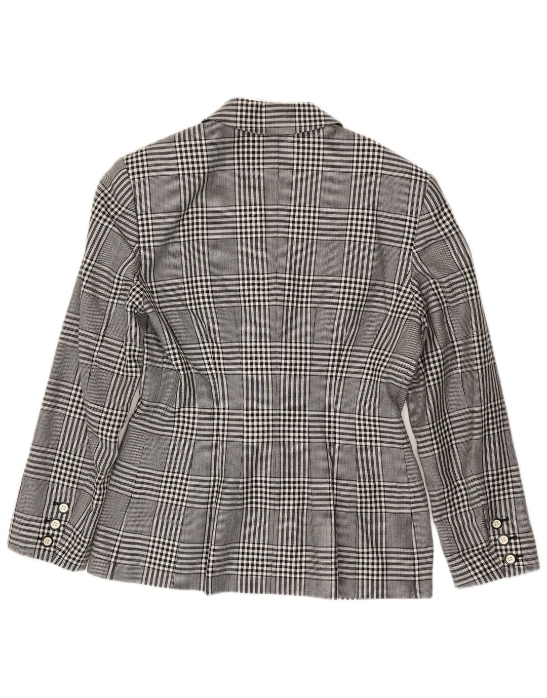 Mondi Dame Dobbeltradet Blazer Jakke EU 38 Medium Grey Houndstooth