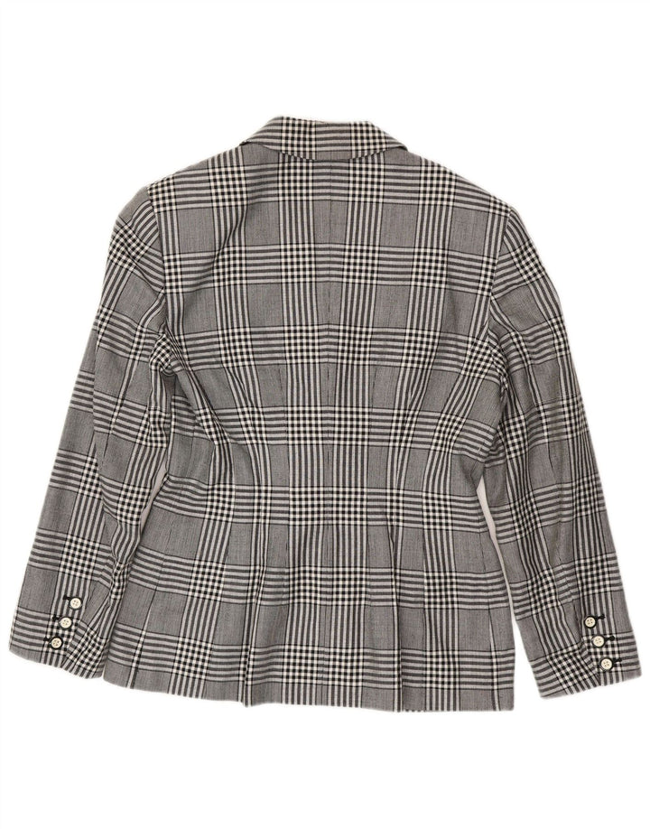 Mondi Dame Dobbeltradet Blazer Jakke EU 38 Medium Grey Houndstooth