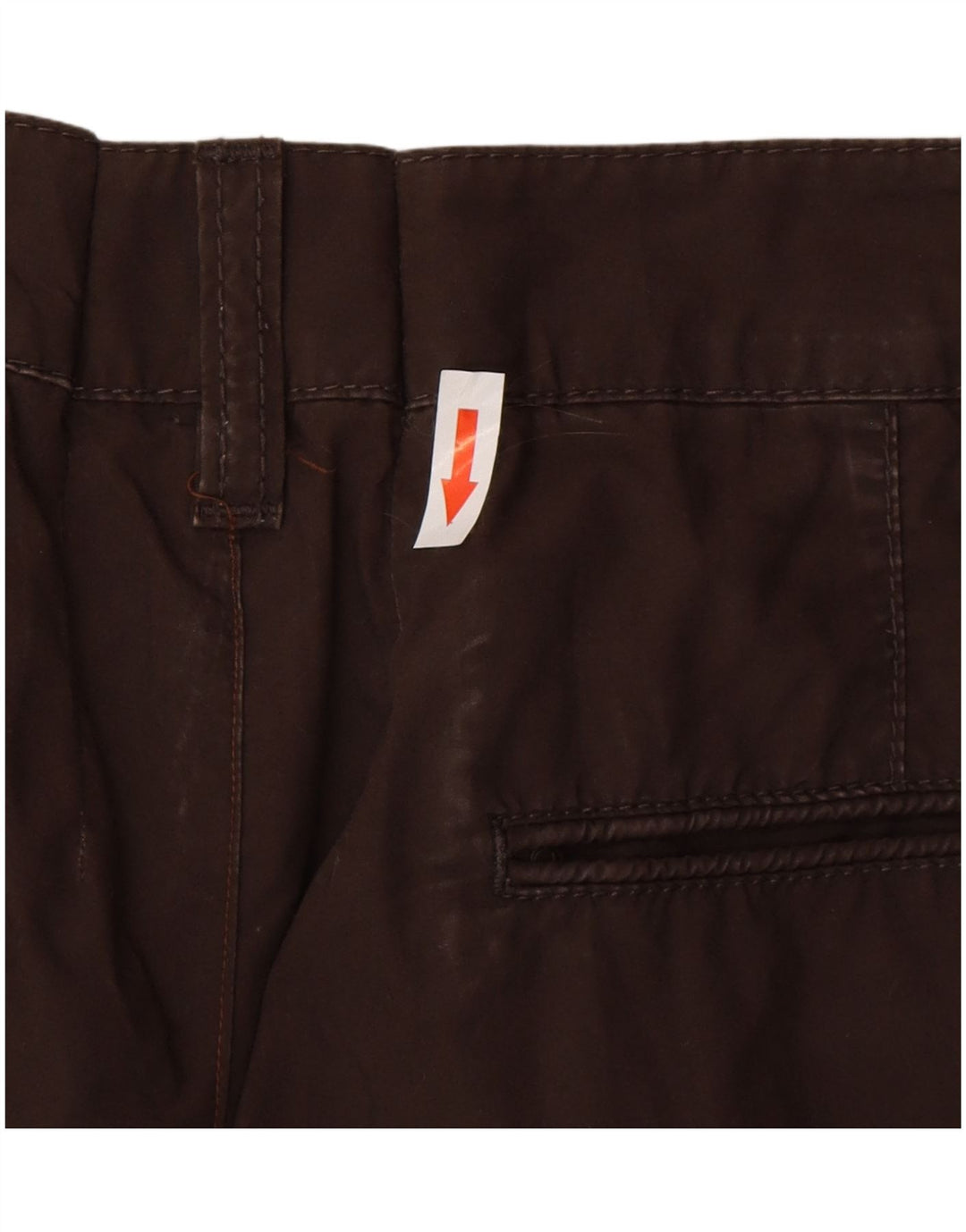 Calvin Klein Herre Chino Shorts W36 Stor Brun Bomuld