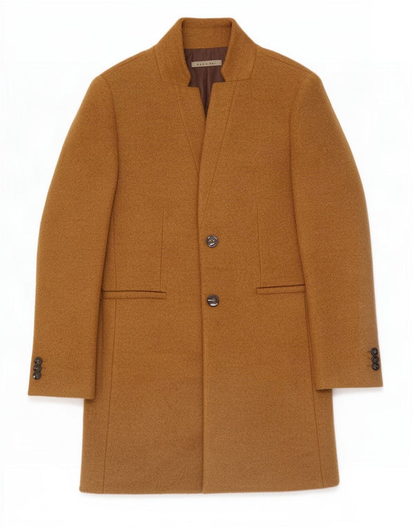 Zara Herre Overfrakke UK 40 Large Beige