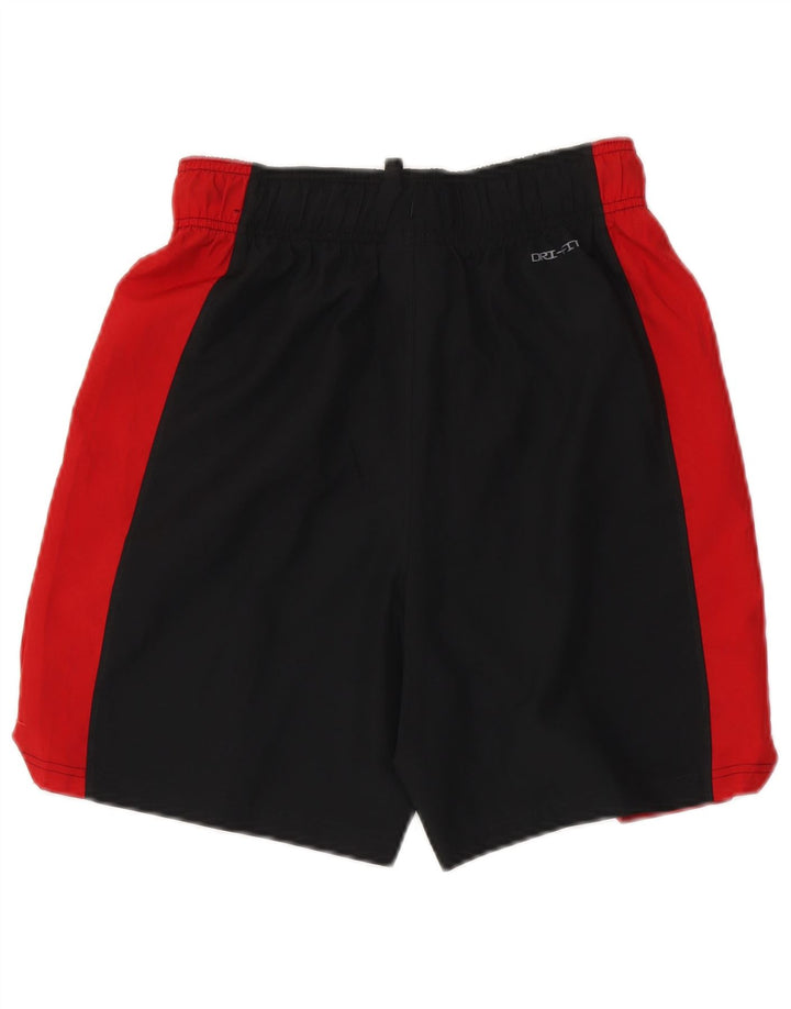JORDAN Herre Dri Fit Sportshorts Small Black Colourblock Polyester