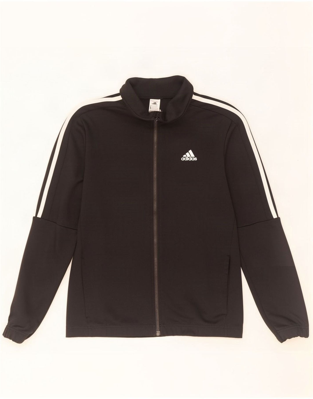 Adidas Træningsdragt til mænd Topjakke UK 38/40 Medium Sort Polyester