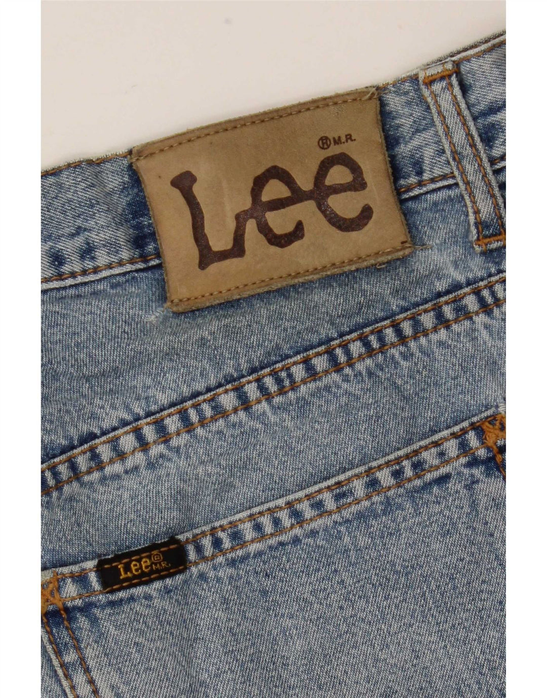 Lee Straight Jeans til mænd W34 L30 Blå