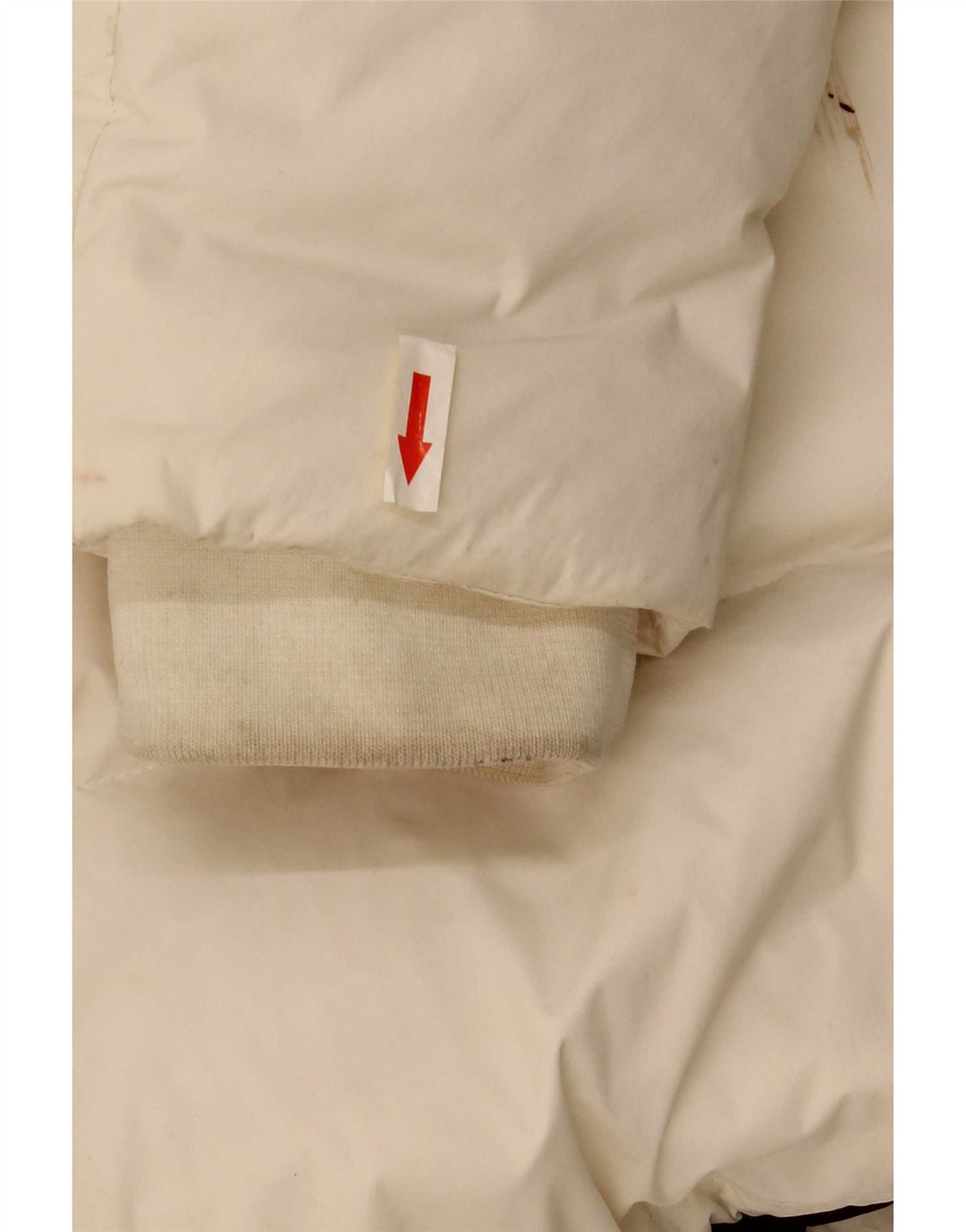 Woolrich Herre Hætte Anorak Polstret Jakke UK 40 Large White
