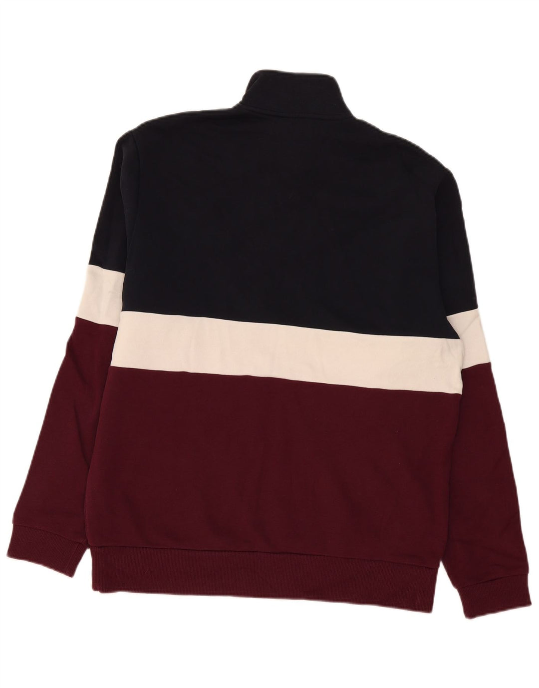 Fred Perry Herre lynlås-sweatshirt Jumper Medium Multicolored Colourblock