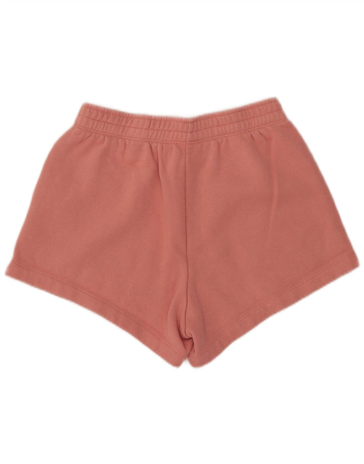 Champion Womens Sports Shorts UK 14 Medium Pink Bomuld
