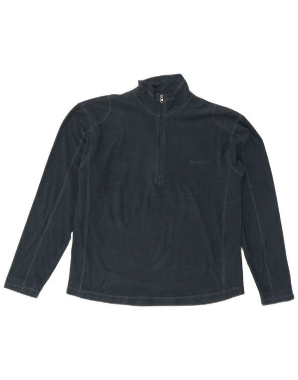 Columbia Herre lynlås hals fleece jumper lille grøn polyester