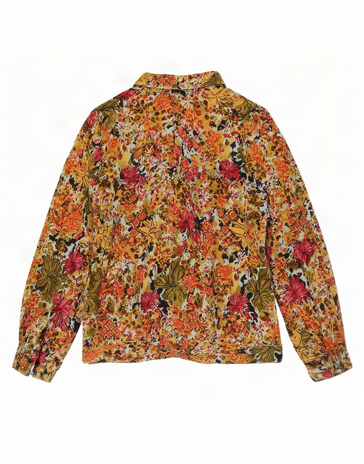 Charles Vogele Dame Skjorte Bluse IT 48 XL Flerfarvet Floral Polyester