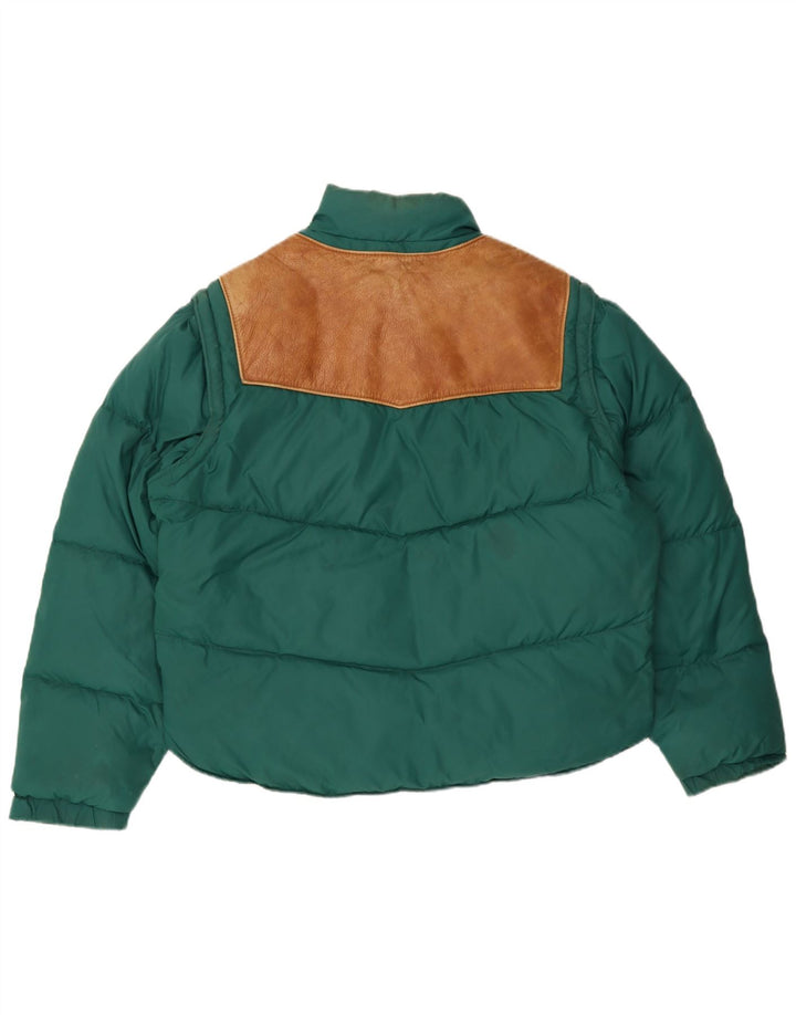 Charro Polstret Herrejakke IT 48 Medium Grøn Colourblock
