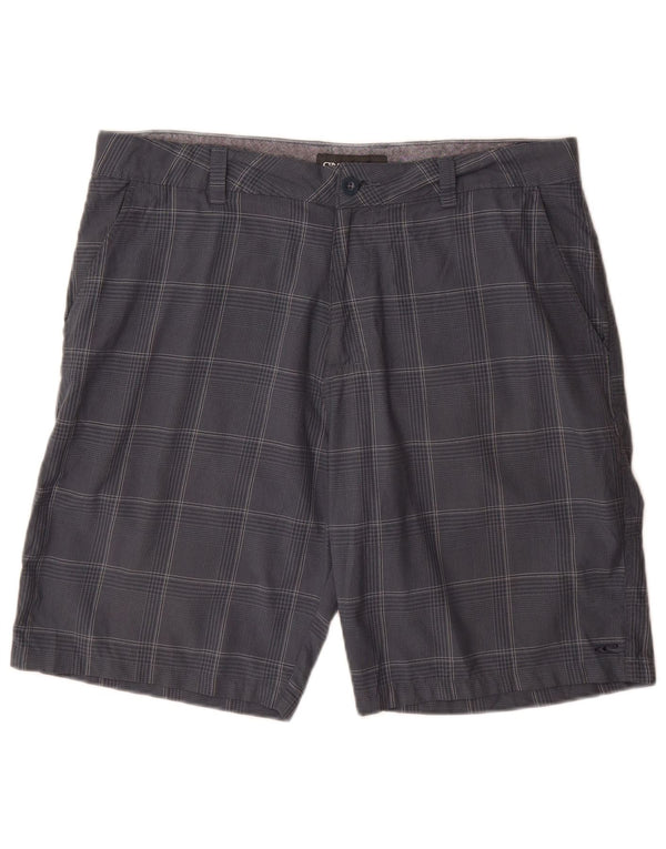 O'Neill Chino Shorts til mænd W36 store marineblå ternet polyester