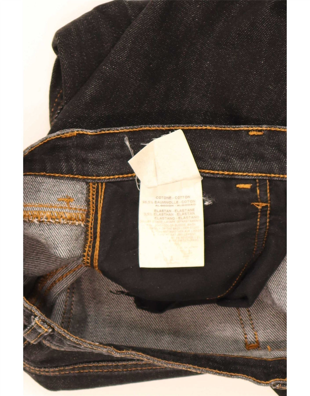 Guess Dame Bootcut Jeans W27 L31 Sort Bomuld