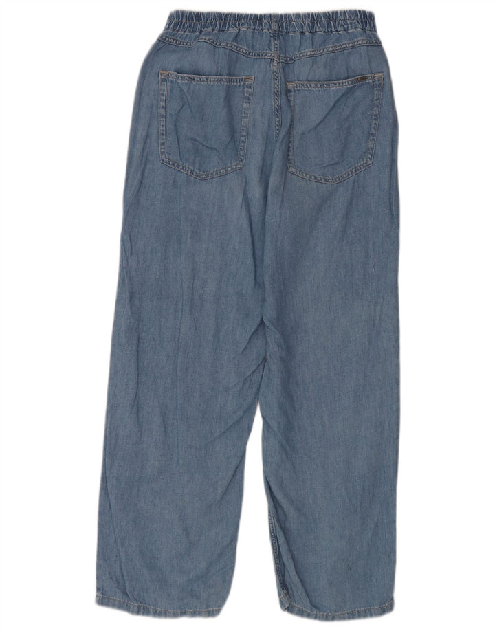 Massimo Dutti Dame Højhøjde løse jeans W28 L28 Blå