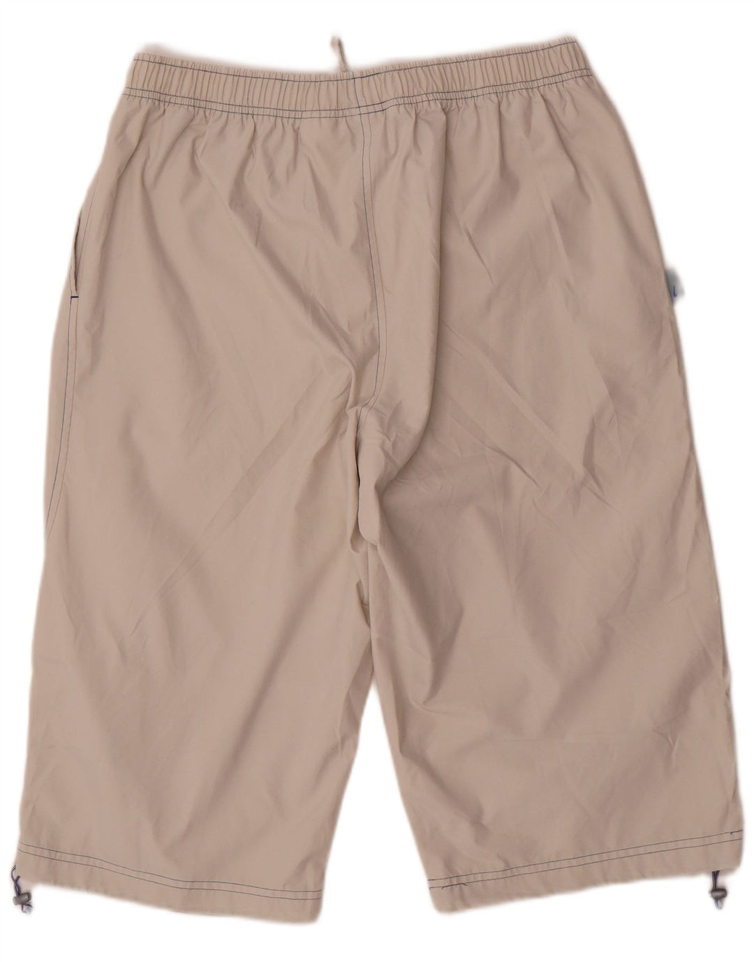 Nike Herre Bermuda Sport Shorts UK 42/44 Large Beige Polyester