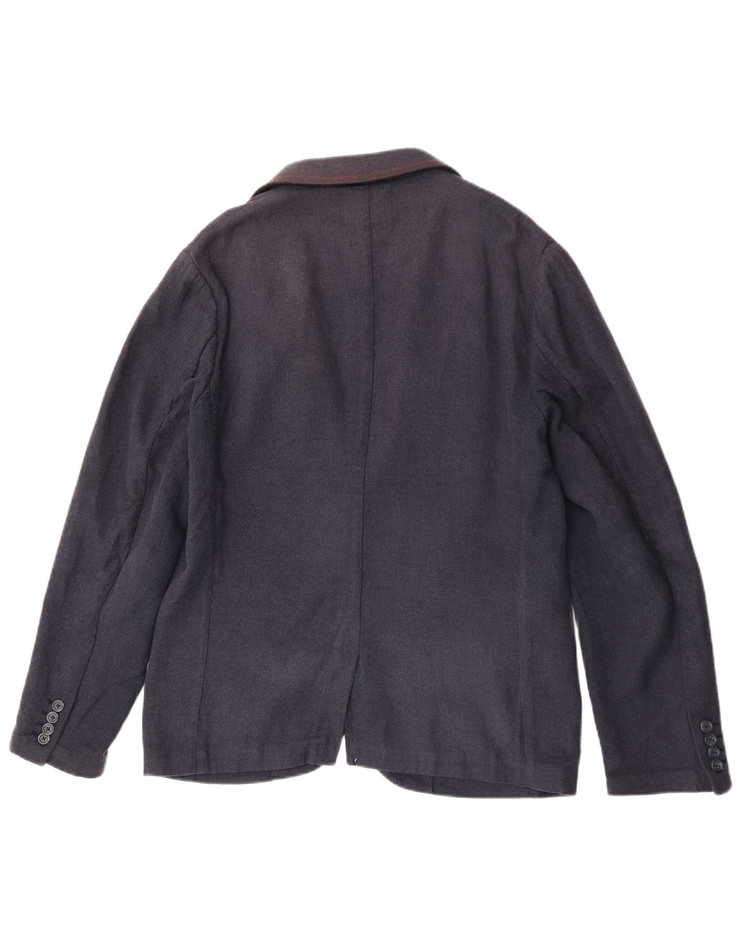 Penguin Herre 1 Knap Blazer Jacket UK 40 Large Navy Blue Bomuld